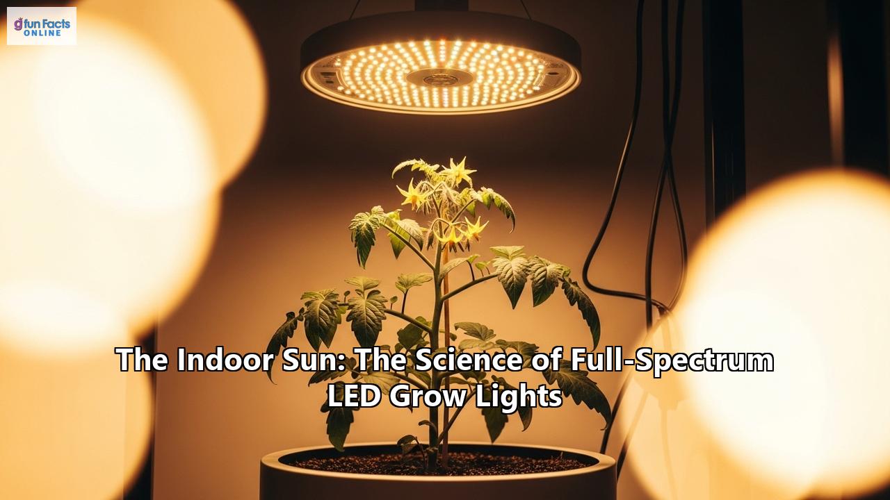 The Indoor Sun: The Science of Full-Spectrum LED Grow Lights
