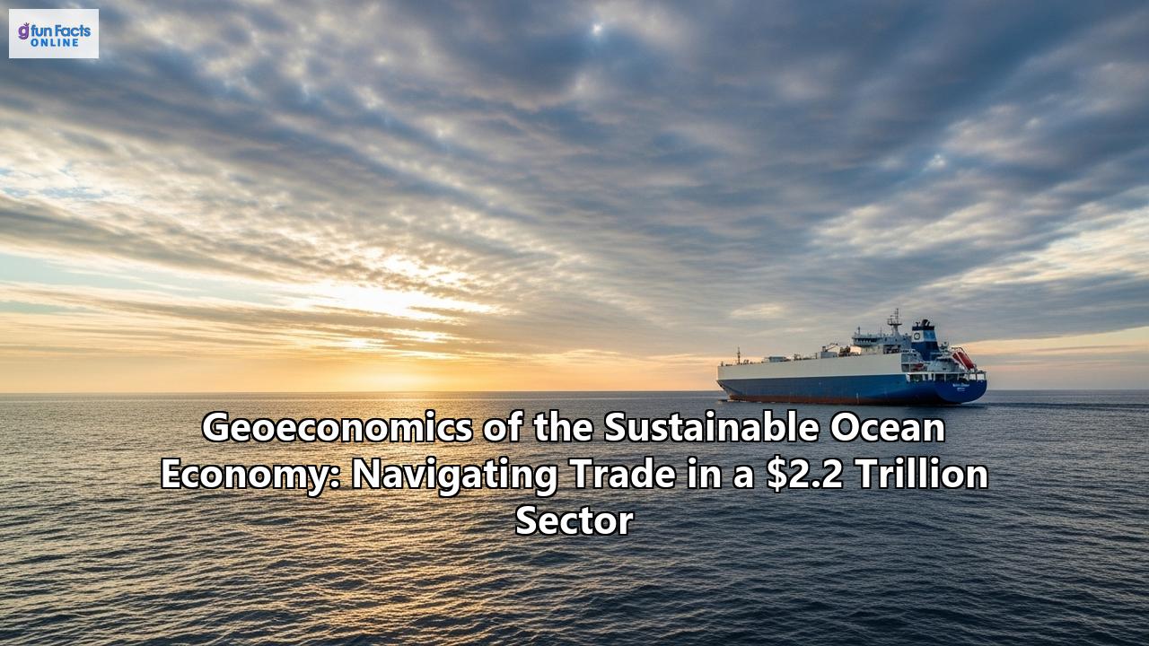Geoeconomics of the Sustainable Ocean Economy: Navigating Trade in a $2.2 Trillion Sector