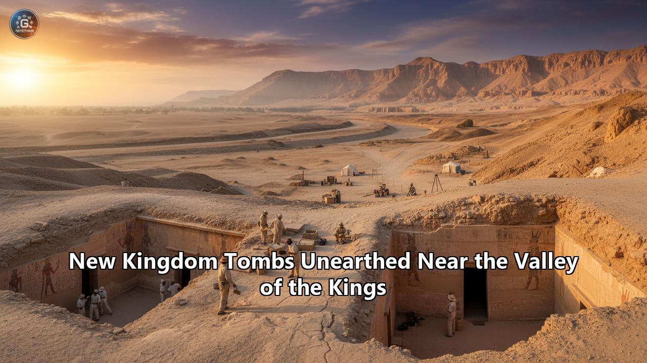 New Kingdom Tombs Unearthed Near the Valley of the Kings