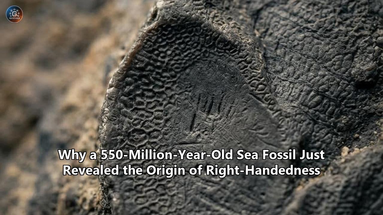 Why a 550-Million-Year-Old Sea Fossil Just Revealed the Origin of Right-Handedness