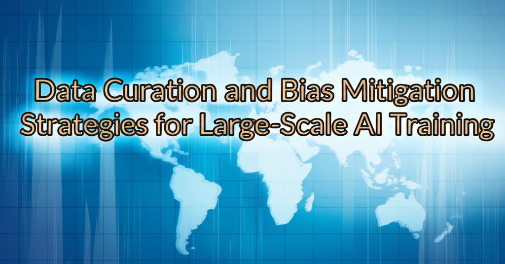 Data Curation and Bias Mitigation Strategies for Large-Scale AI Training