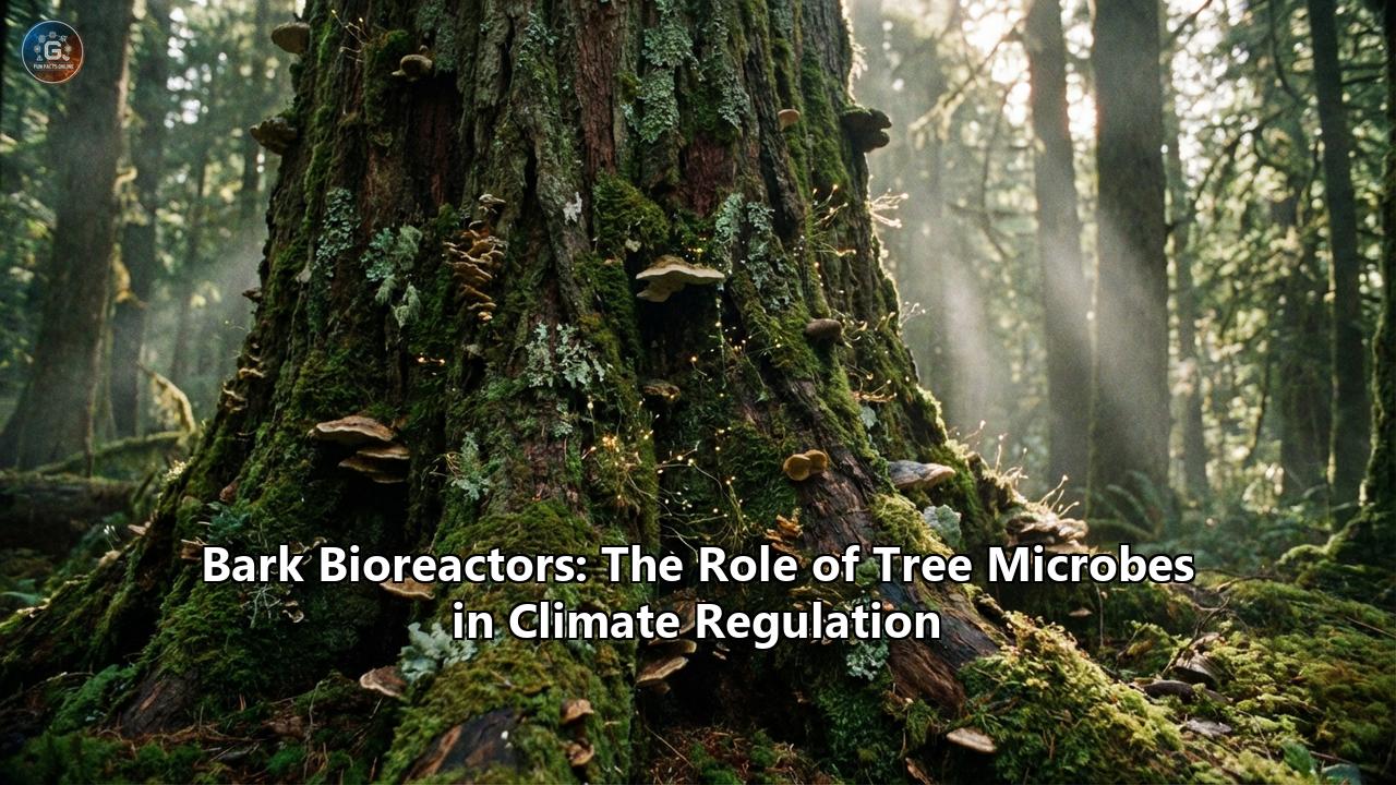 Bark Bioreactors: The Role of Tree Microbes in Climate Regulation