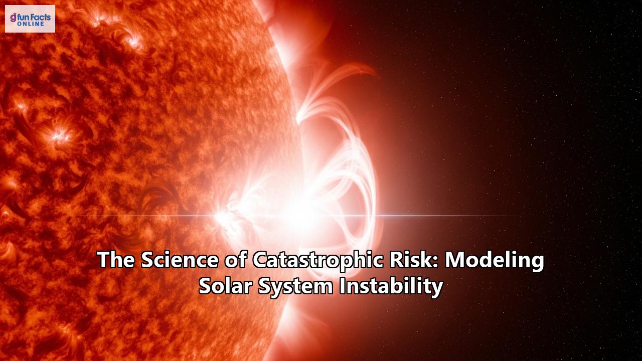 The Science of Catastrophic Risk: Modeling Solar System Instability