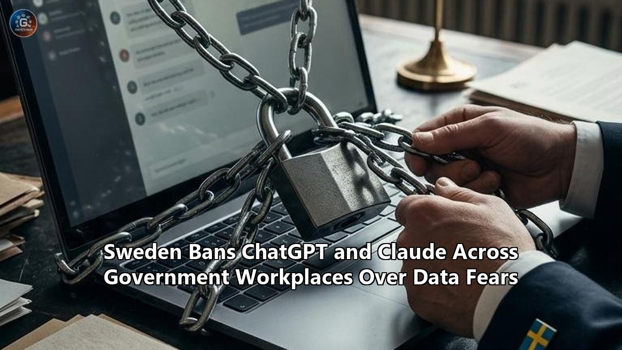 Sweden Bans ChatGPT and Claude Across Government Workplaces Over Data Fears