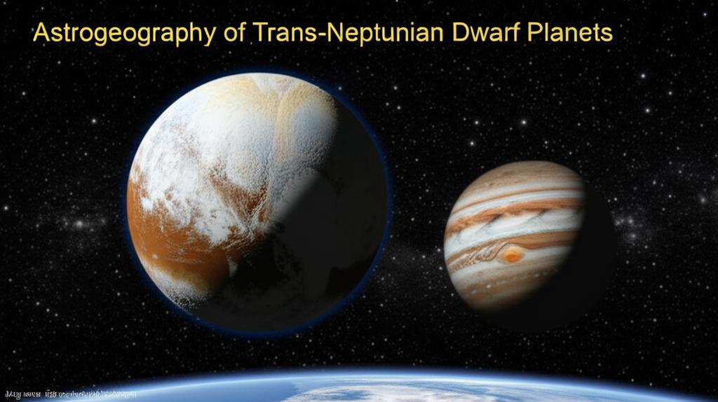 Astrogeography of Trans-Neptunian Dwarf Planets