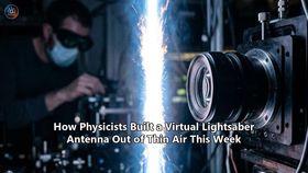 How Physicists Built a Virtual Lightsaber Antenna Out of Thin Air This Week