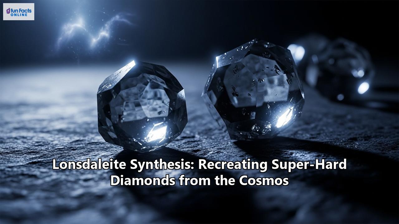 Lonsdaleite Synthesis: Recreating Super-Hard Diamonds from the Cosmos