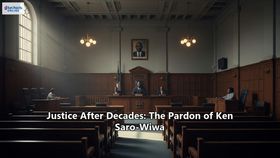 Justice After Decades: The Pardon of Ken Saro-Wiwa