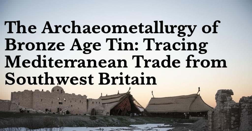 The Archaeometallurgy of Bronze Age Tin: Tracing Mediterranean Trade from Southwest Britain