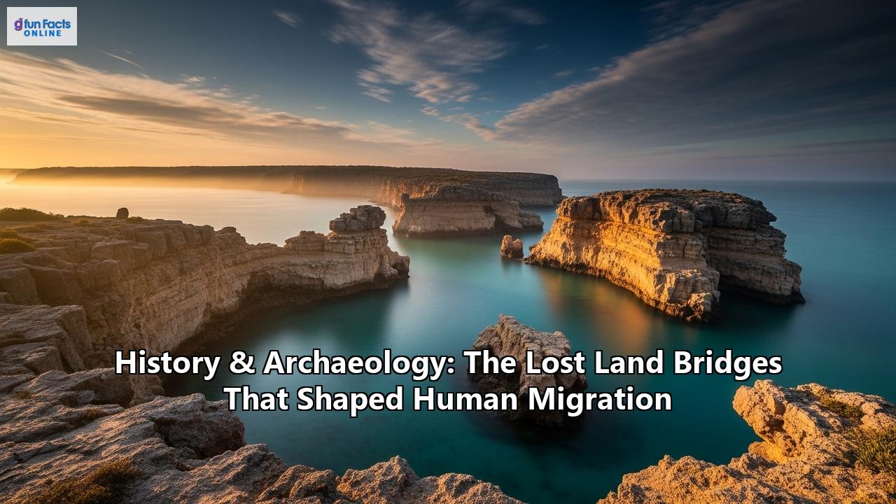 History & Archaeology: The Lost Land Bridges That Shaped Human Migration