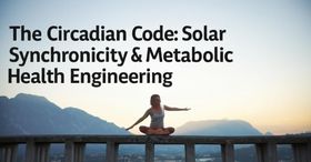 The Circadian Code: Solar Synchronicity & Metabolic Health Engineering