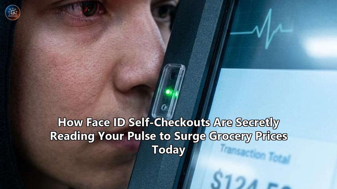 How Face ID Self-Checkouts Are Secretly Reading Your Pulse to Surge Grocery Prices Today