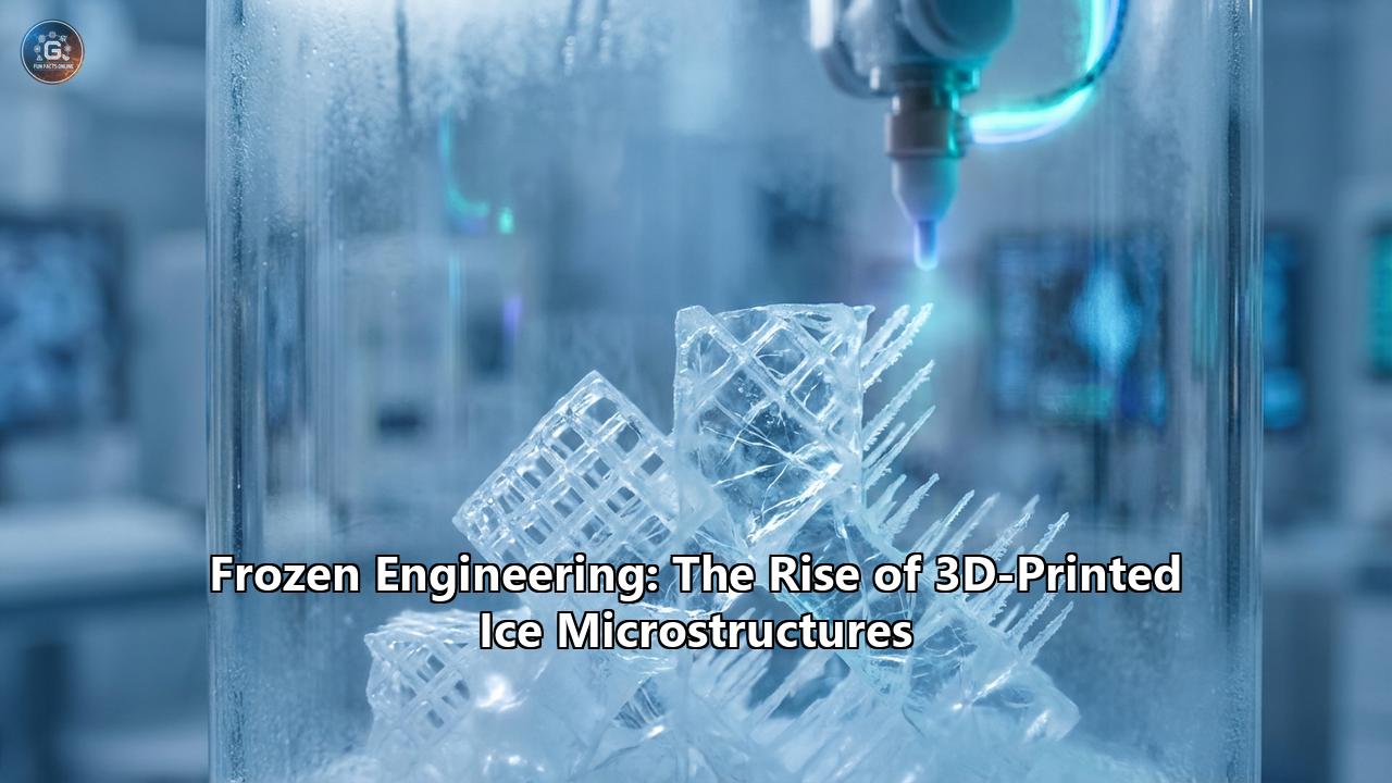 Frozen Engineering: The Rise of 3D-Printed Ice Microstructures