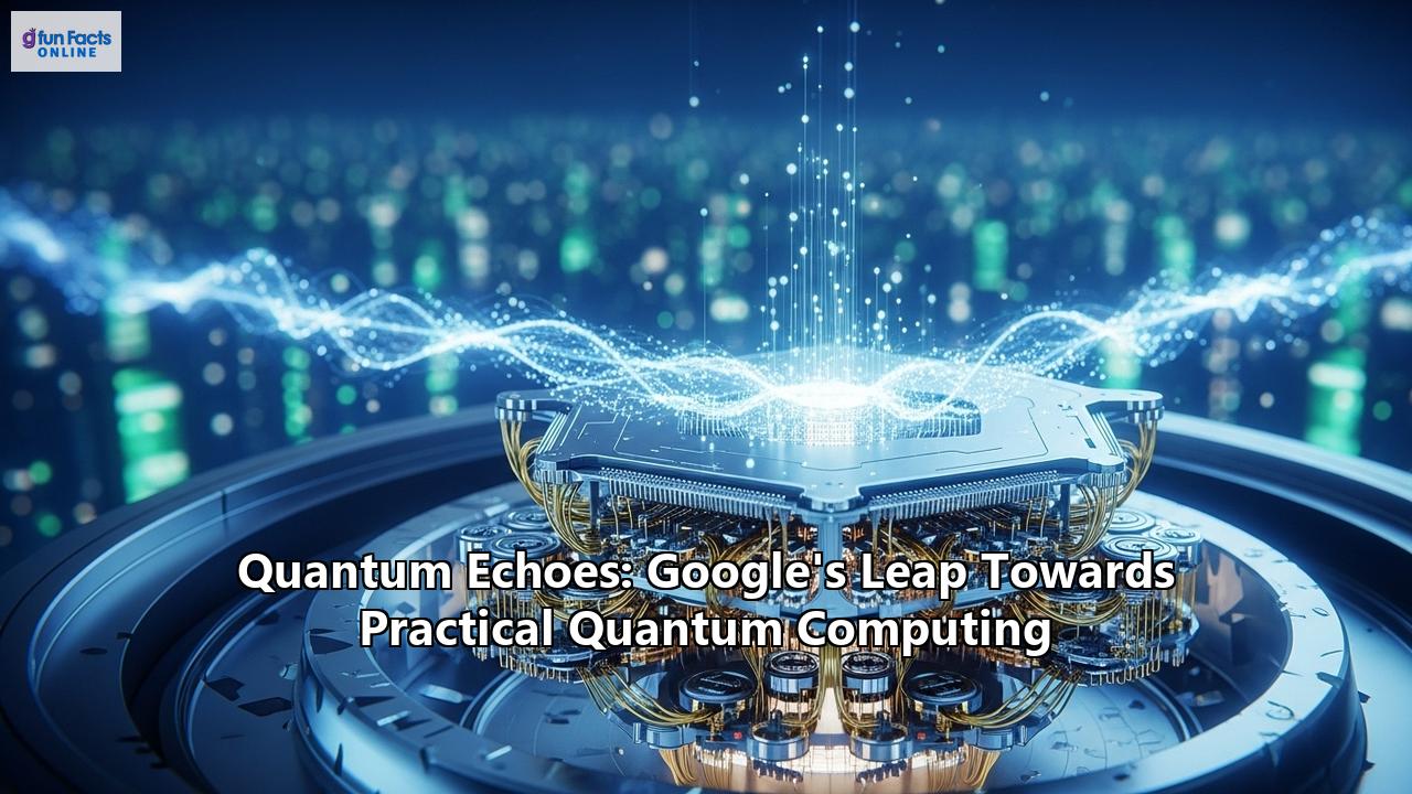 Quantum Echoes: Google's Leap Towards Practical Quantum Computing