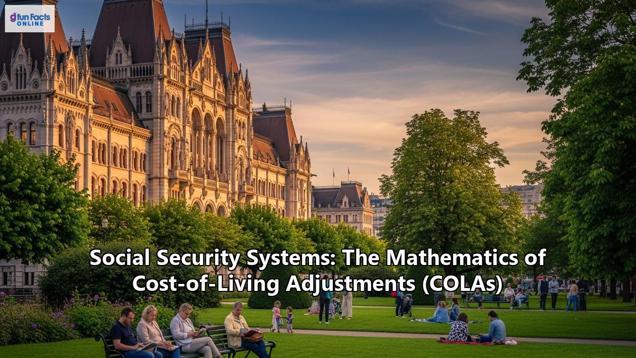 Social Security Systems: The Mathematics of Cost-of-Living Adjustments (COLAs)