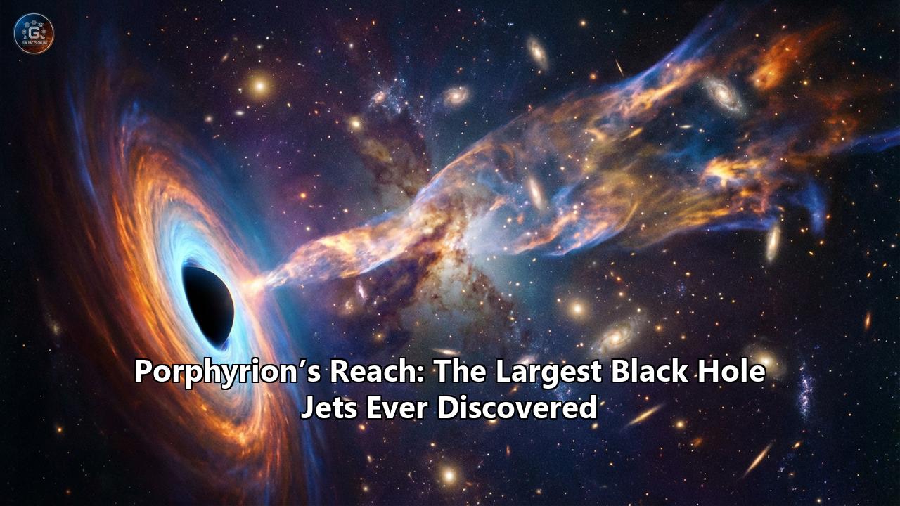Porphyrion’s Reach: The Largest Black Hole Jets Ever Discovered