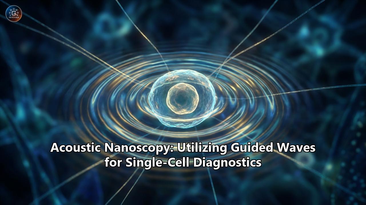 Acoustic Nanoscopy: Utilizing Guided Waves for Single-Cell Diagnostics