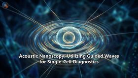 Acoustic Nanoscopy: Utilizing Guided Waves for Single-Cell Diagnostics