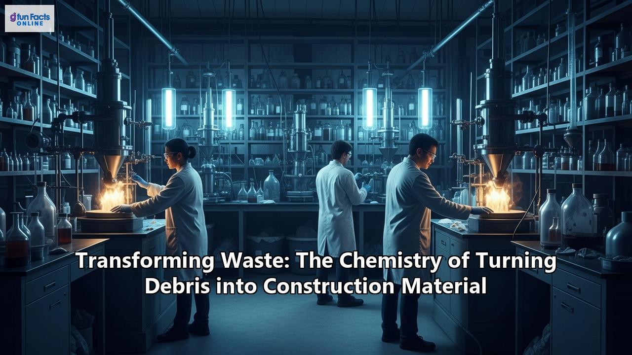Transforming Waste: The Chemistry of Turning Debris into Construction Material