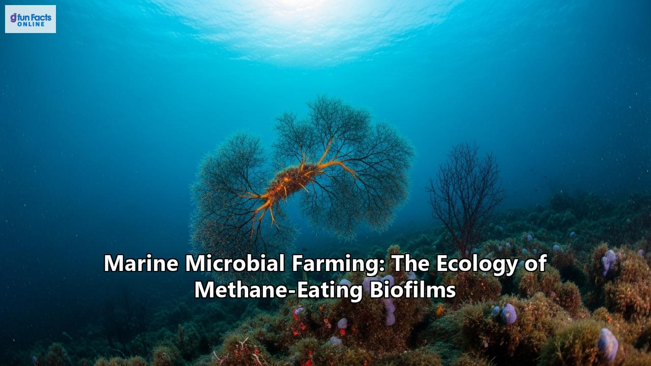 Marine Microbial Farming: The Ecology of Methane-Eating Biofilms