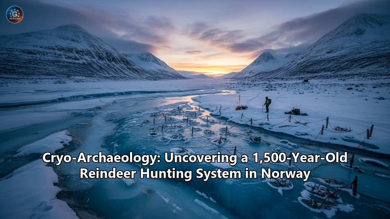 Cryo-Archaeology: Uncovering a 1,500-Year-Old Reindeer Hunting System in Norway
