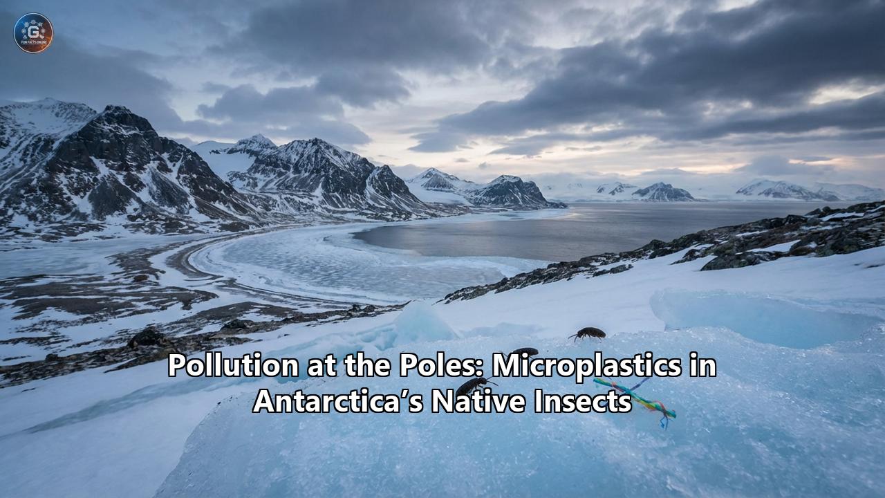 Pollution at the Poles: Microplastics in Antarctica’s Native Insects