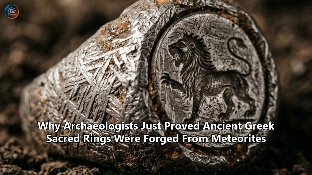 Why Archaeologists Just Proved Ancient Greek Sacred Rings Were Forged From Meteorites