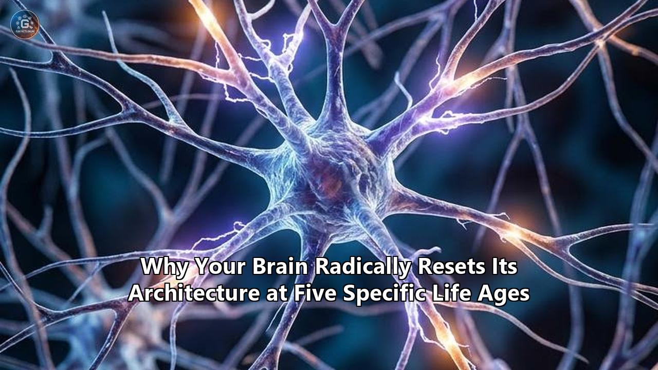 Why Your Brain Radically Resets Its Architecture at Five Specific Life Ages