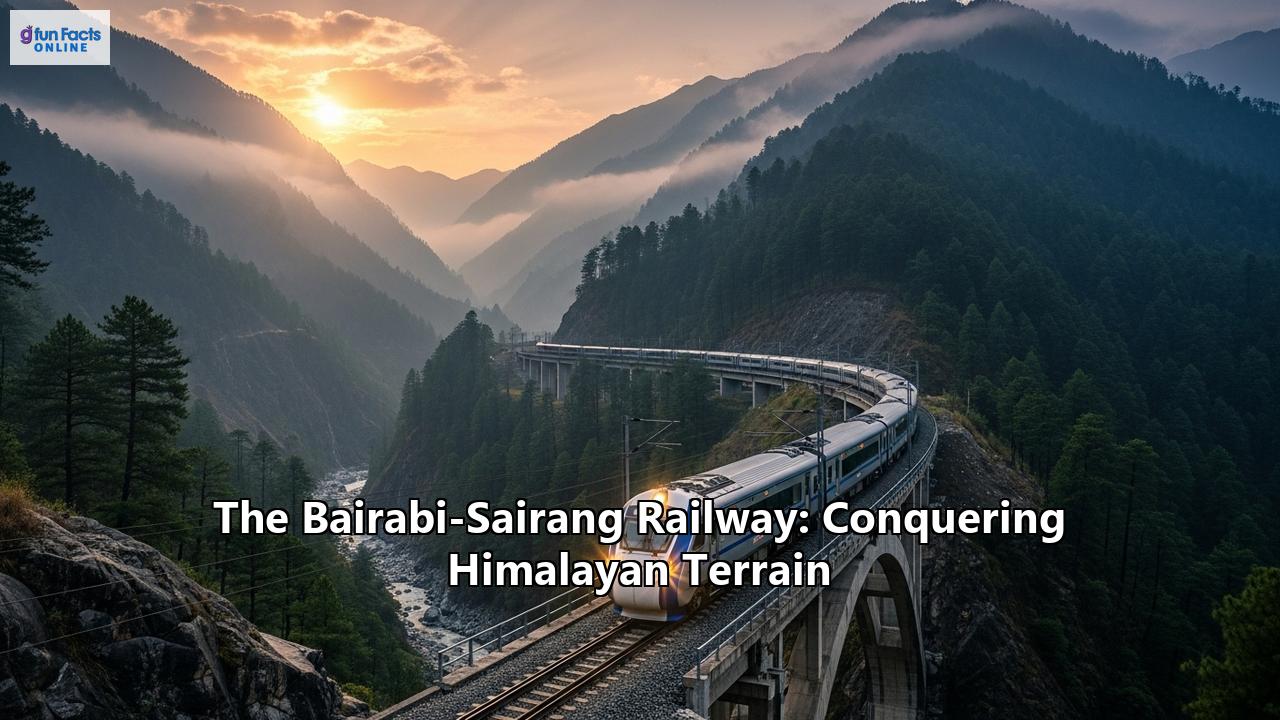 The Bairabi-Sairang Railway: Conquering Himalayan Terrain