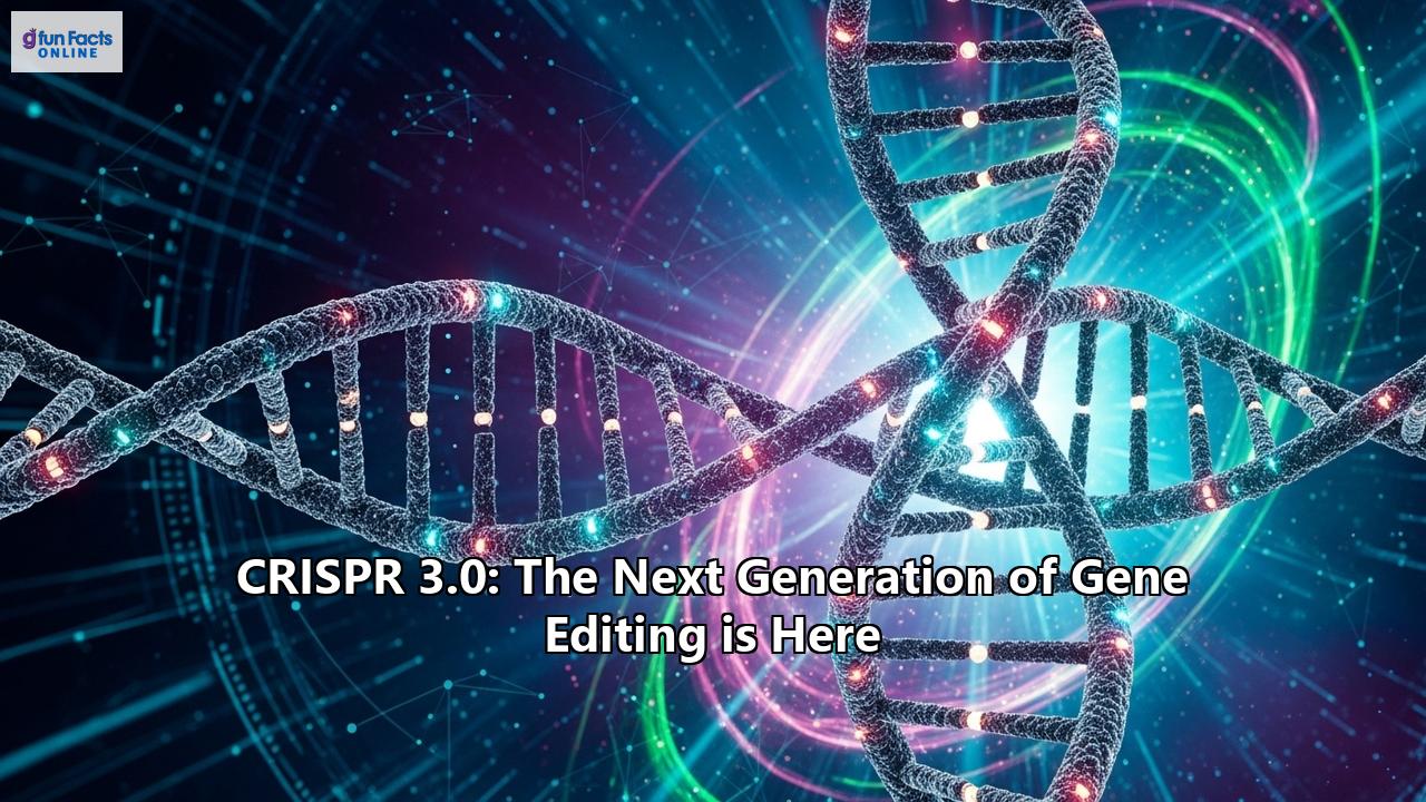 CRISPR 3.0: The Next Generation of Gene Editing is Here