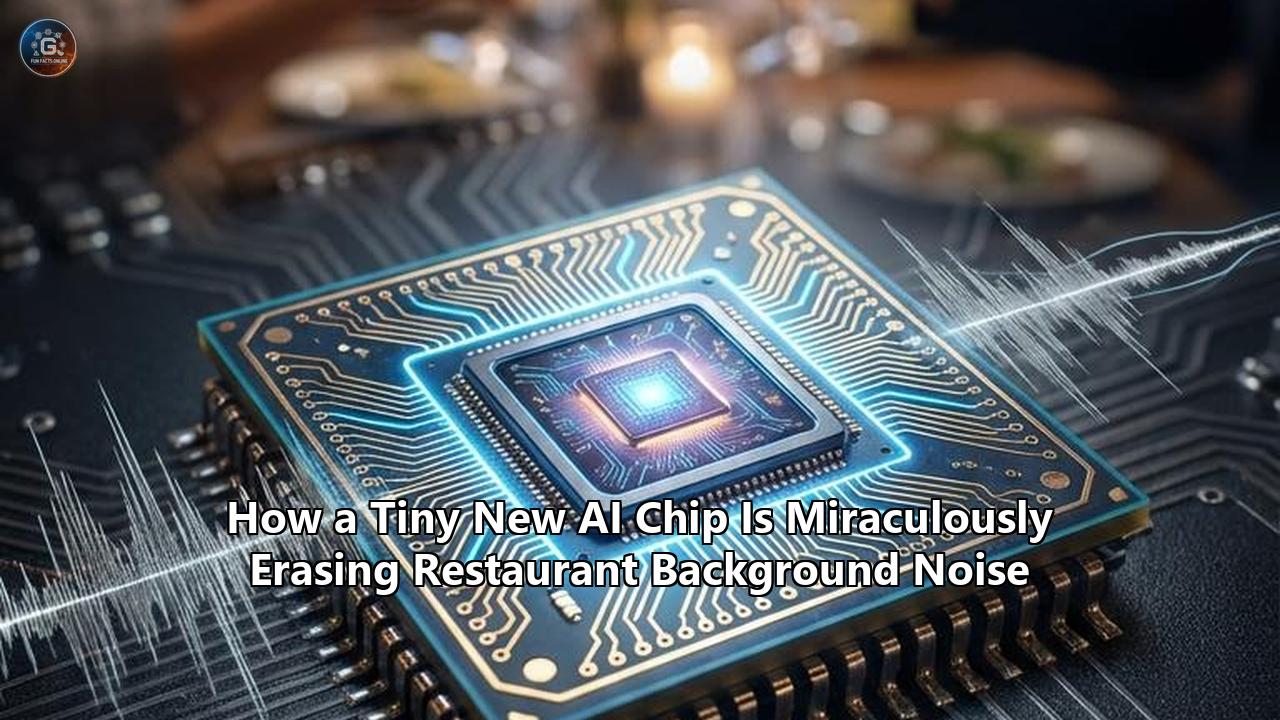 How a Tiny New AI Chip Is Miraculously Erasing Restaurant Background Noise