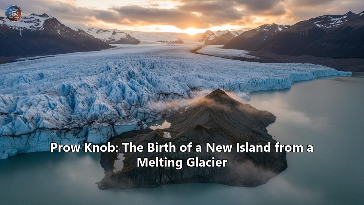Prow Knob: The Birth of a New Island from a Melting Glacier