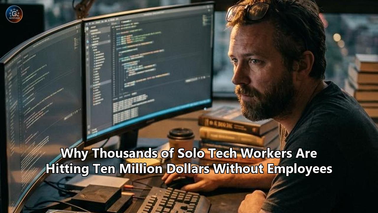 Why Thousands of Solo Tech Workers Are Hitting Ten Million Dollars Without Employees