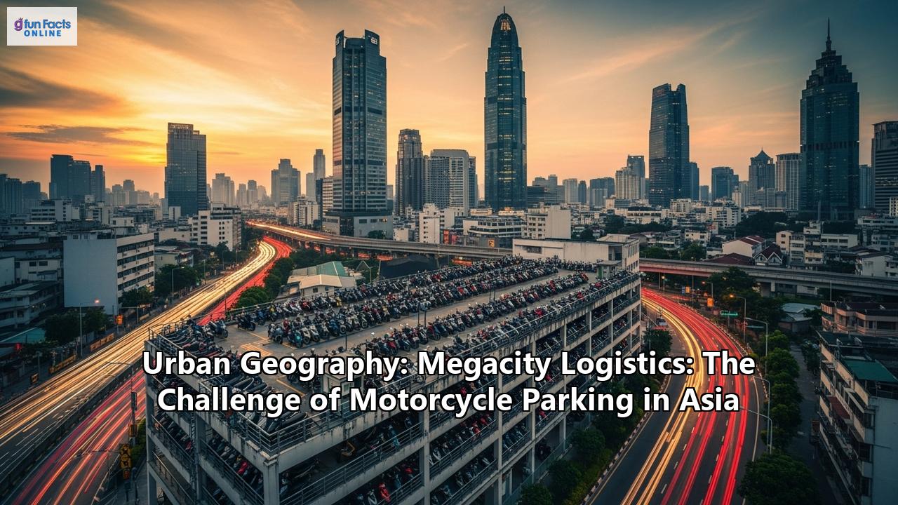 Urban Geography: Megacity Logistics: The Challenge of Motorcycle Parking in Asia