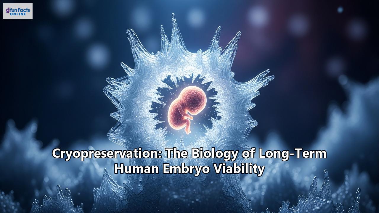 Cryopreservation: The Biology of Long-Term Human Embryo Viability