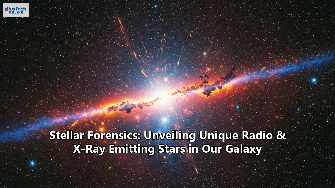 Stellar Forensics: Unveiling Unique Radio & X-Ray Emitting Stars in Our Galaxy