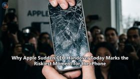Why Apple Sudden CEO Handover Today Marks the Riskiest Moment for the iPhone