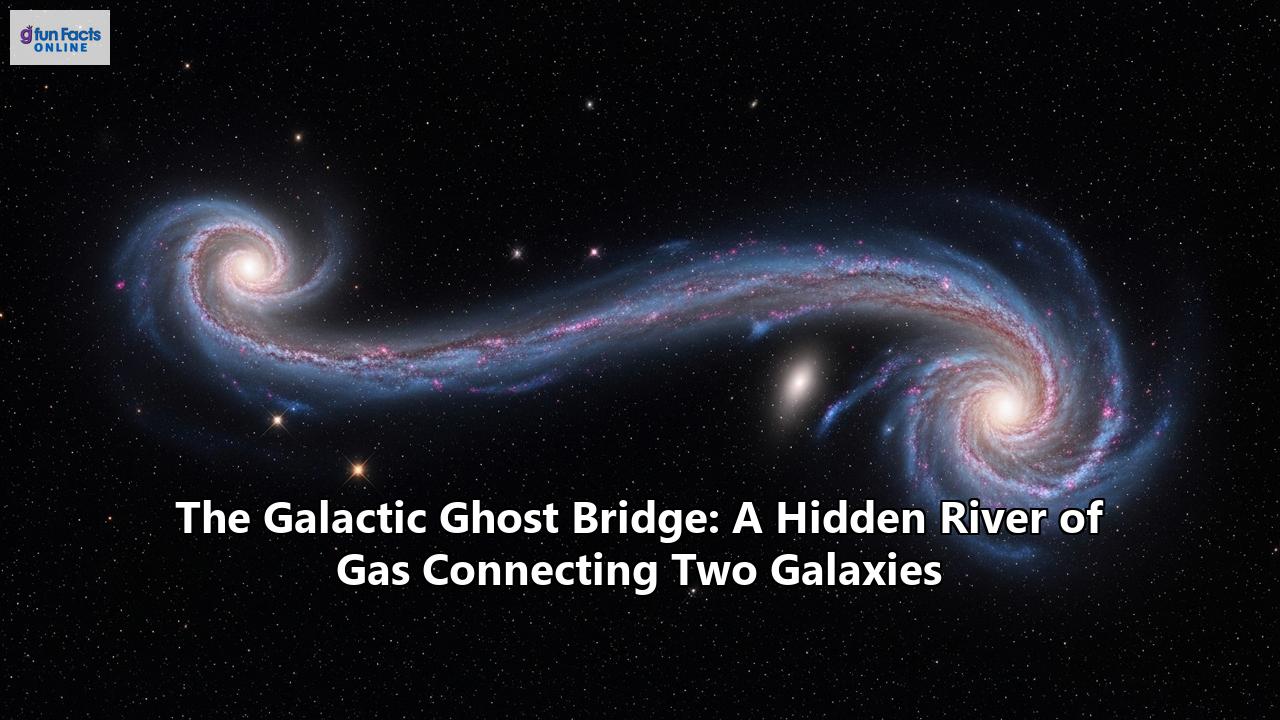 The Galactic Ghost Bridge: A Hidden River of Gas Connecting Two Galaxies