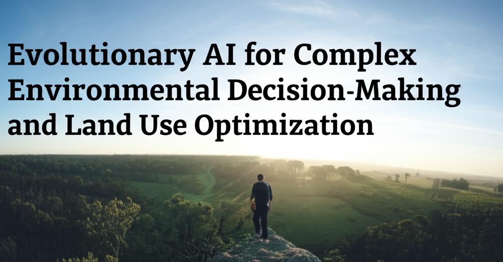 Evolutionary AI for Complex Environmental Decision-Making and Land Use Optimization