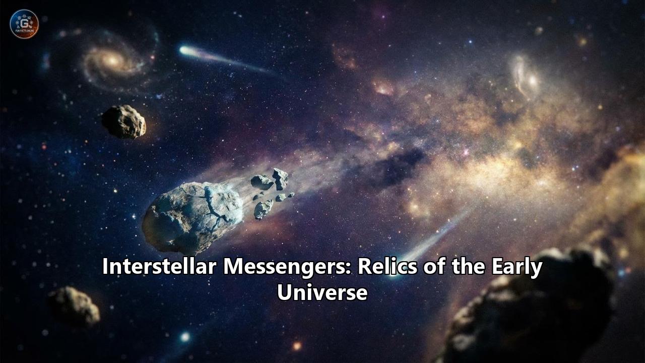 Interstellar Messengers: Relics of the Early Universe