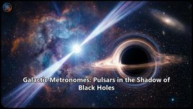 Galactic Metronomes: Pulsars in the Shadow of Black Holes
