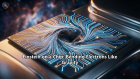 Einstein on a Chip: Bending Electrons Like Gravity