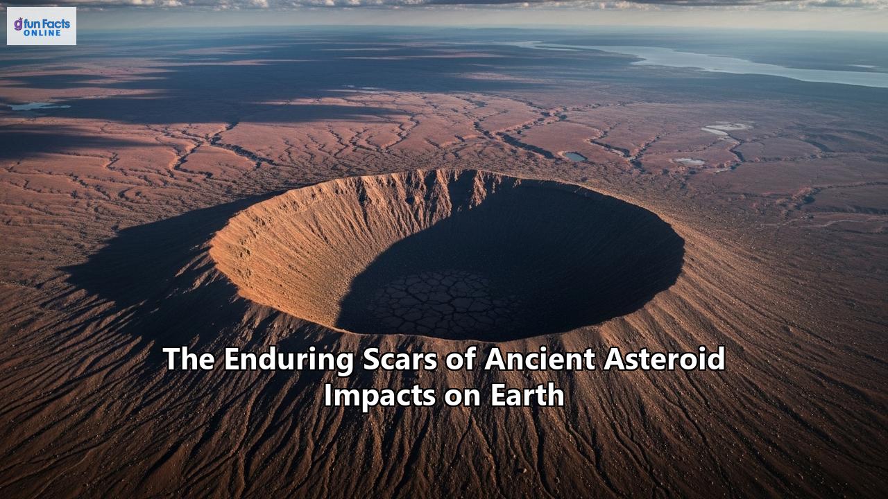 The Enduring Scars of Ancient Asteroid Impacts on Earth