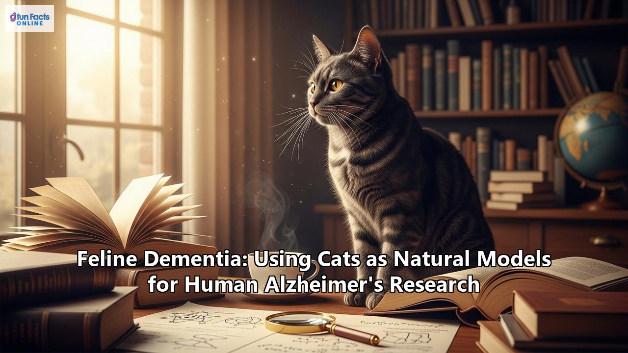 Feline Dementia: Using Cats as Natural Models for Human Alzheimer's Research