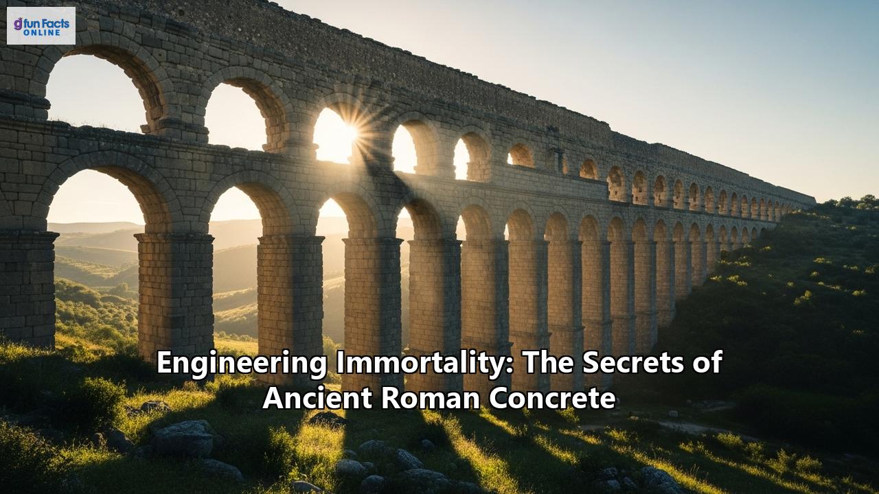 Engineering Immortality: The Secrets of Ancient Roman Concrete