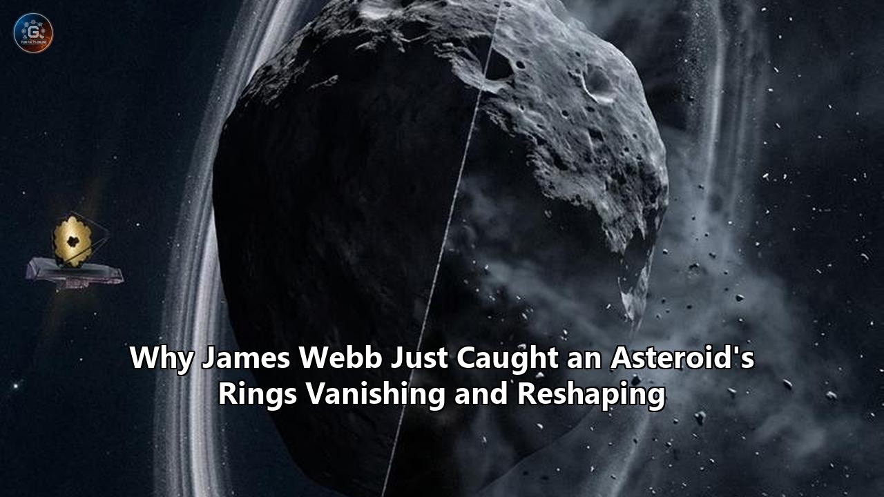 Why James Webb Just Caught an Asteroid's Rings Vanishing and Reshaping