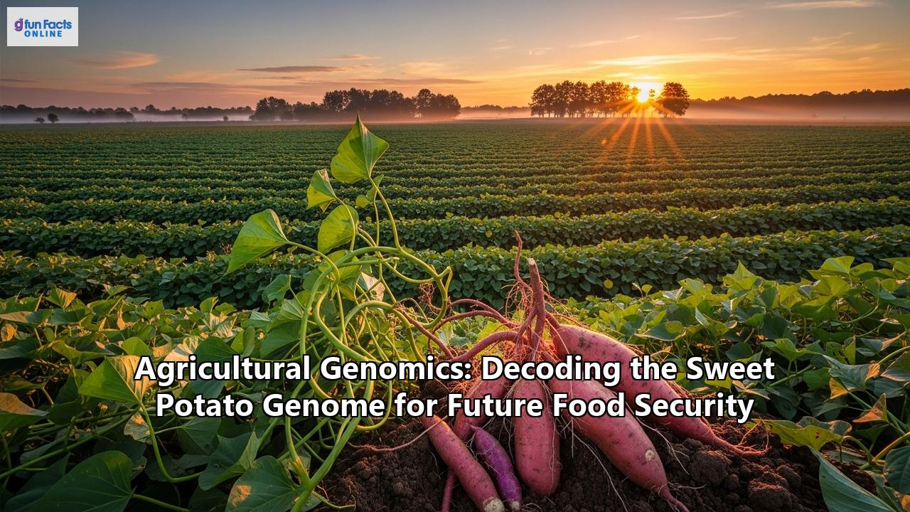Agricultural Genomics: Decoding the Sweet Potato Genome for Future Food Security
