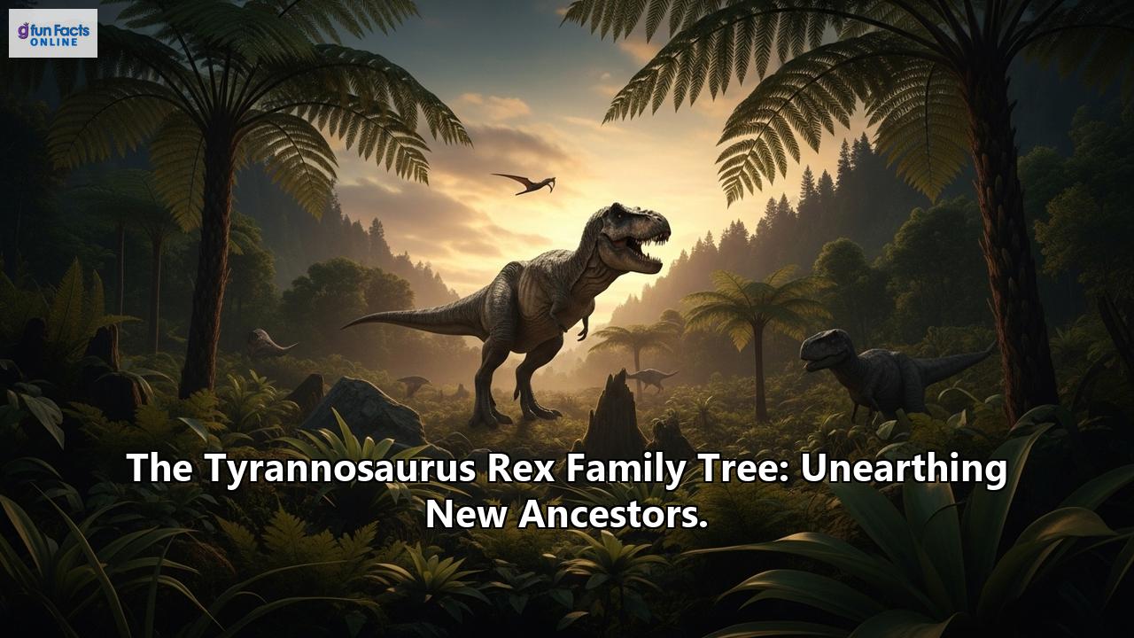 The Tyrannosaurus Rex Family Tree: Unearthing New Ancestors.