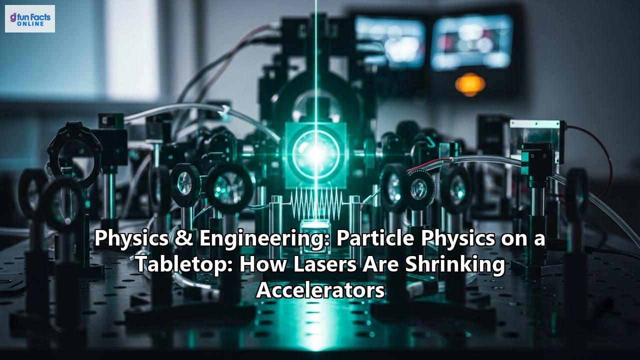 Physics & Engineering: Particle Physics on a Tabletop: How Lasers Are Shrinking Accelerators