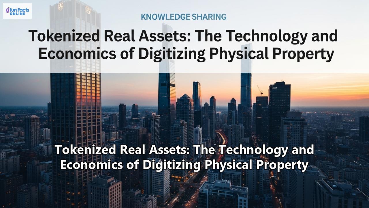 Tokenized Real Assets: The Technology and Economics of Digitizing Physical Property